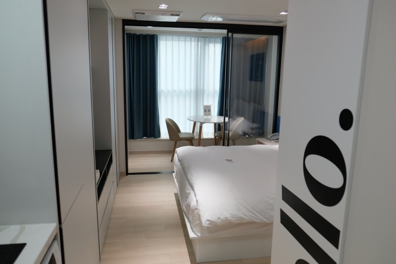 韓國|釜山 海雲台中心彩鴻酒店公寓Travelodge Suite Busan Centum:連鎖品牌新開幕、交通便利、平價飯店推薦 - 第7張圖