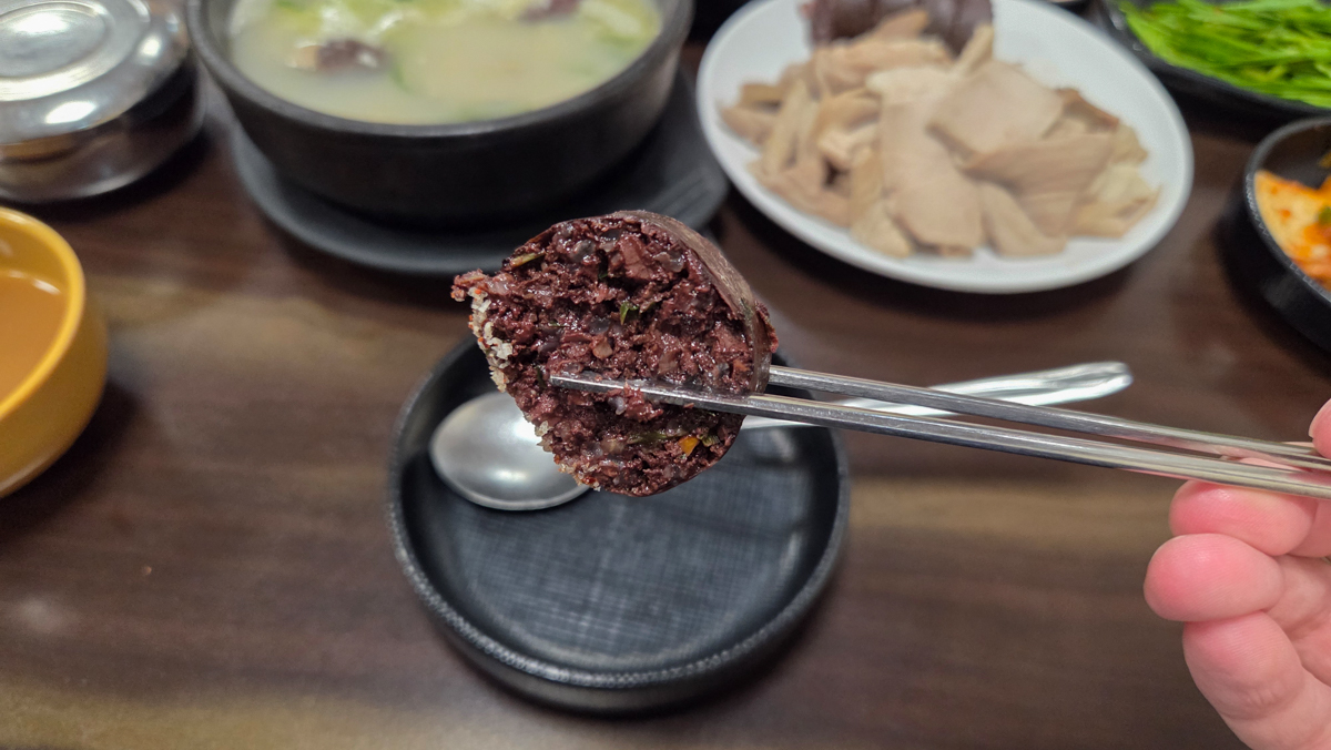 韓國｜全州：趙點禮南門血腸湯飯 조점례남문피순대 藏在市場裡的50年血腸湯飯老店