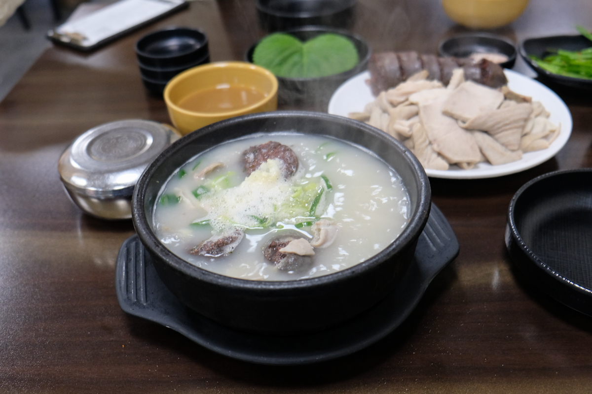 韓國｜全州：趙點禮南門血腸湯飯 조점례남문피순대 藏在市場裡的50年血腸湯飯老店