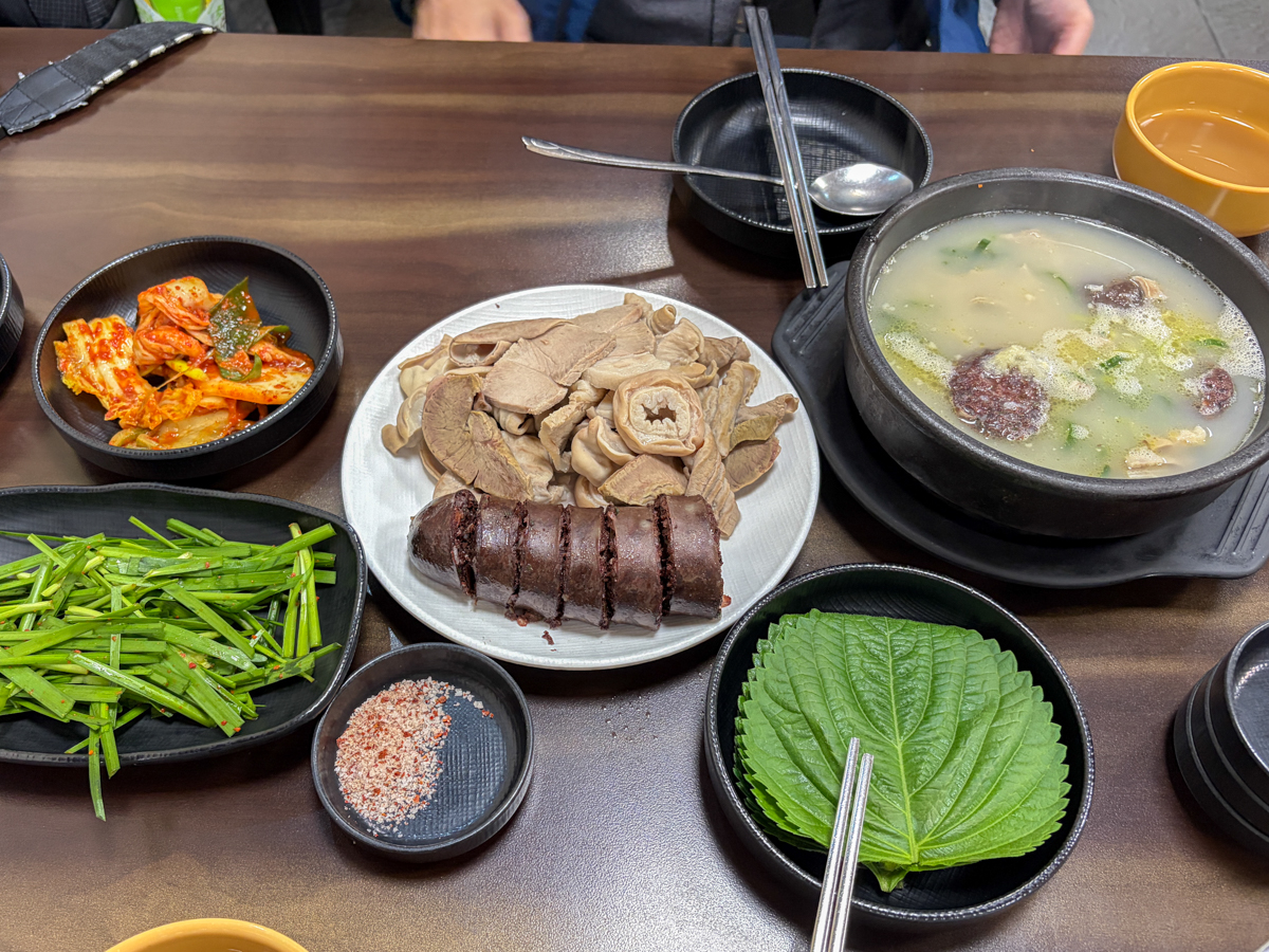 韓國｜全州：趙點禮南門血腸湯飯 조점례남문피순대 藏在市場裡的50年血腸湯飯老店